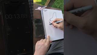 Drawing the Pokémon Mantine in 30 seconds [upl. by Aihselat]