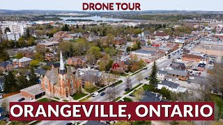 Discover Orangeville from Above Stunning 4K Drone Footage of Ontario’s Hidden Gem 🌟📷 [upl. by Elise]