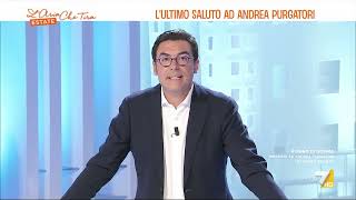 Lultimo saluto ad Andrea Purgatori [upl. by Domenic507]