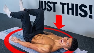 How To Get 6 Pack Abs With No Equipment DO THIS ANYWHERE [upl. by Marthe]