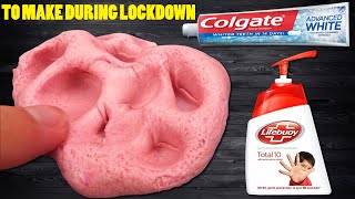 COLGATE amp LIFEBUOY SLIME RECIPE How to make Slime with Colgate Toothpaste and Lifebuoy Hand Wash [upl. by Aneeles463]