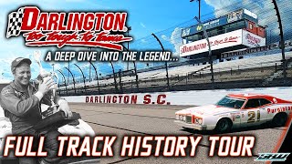 Darlington Raceway History Tour Inside Forgotten Details of NASCARs Most Unique Track [upl. by Darton]