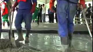 Agilia self compacting concrete video demonstration [upl. by Filipe]