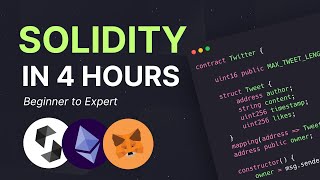 Solidity Tutorial for Beginners  Full Course in 4 Hours 2023 [upl. by Quartet947]