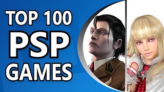 My Top 100 PSP Games US [upl. by Anaibaf]