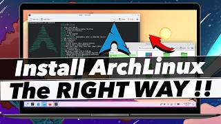 How To Install Arch Linux On Any PC or Laptop FASTLY  Arch Linux Installation Guide 2024 [upl. by Roxana]