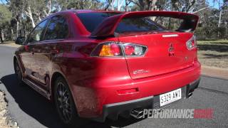 2014 Mitsubishi Lancer Evolution X MR engine sound and 0100kmh [upl. by Seagraves]