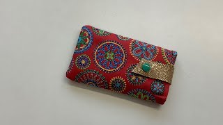 Petite pochette pour téléphone portable  couture Madalena [upl. by Hctub]