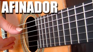 Afinador De Guitarra Criolla Clásica Española Acústica Cuerdas De Nylon  Afinación La 440 TCDG [upl. by Ameg45]