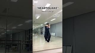 Y2Z  ‘HEARTQUAKE’ Dance Tutorial Mirrored ⛓️‍💥🖤 [upl. by Ekram]