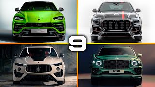 TOP 9 FASTEST SUVs IN THE WORLD 2022  YOU COULDNT SKIP [upl. by Annwahs]