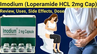 Loperamide Hydrochloride capsule 2 mg uses  Review Imodium Capsule 2mg in Hindi  Uses Side Effect [upl. by Tedi]