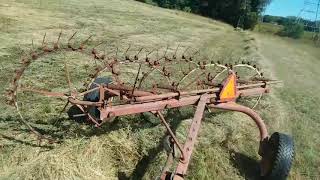 5 Wheel Hay Rake [upl. by Norvell]