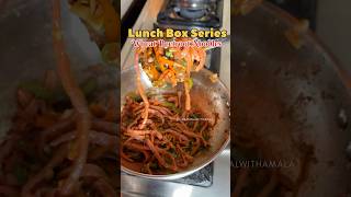 Wheat Beetroot noodles lunchboxseries  Recipe  8 kidslunchbox lunchideas schoollunch food [upl. by Winnah]