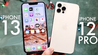 iPhone 13 Vs iPhone 12 Pro Comparison Review [upl. by Dadivitan]