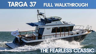 Targa 37 Full Walkthrough  The Marine Channel [upl. by Ilarrold]