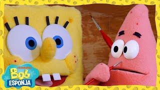 Bob Esponja  Os PIORES pintores Bob Esponja em Português [upl. by Hepsiba]