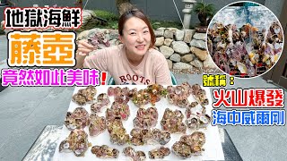 【Apple老師】初嚐神秘海底生物『 藤壺 』竟然如此美味！！人稱火山爆發～海中威爾剛😮😮😮 [upl. by Low]