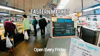 New Eastern Market  York Pennsylvania Food Vendor Market  Farmers Market  Produce Meats etc [upl. by Names]