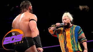 Enzo Amore makes his 205 Live debut WWE 205 Live Aug 22 2017 [upl. by Icken]