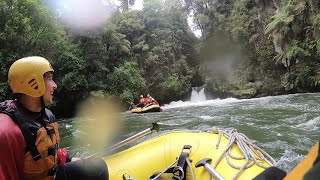 White Water Rafting on the Kaituna River Rotorua New Zealand [upl. by Dranek523]