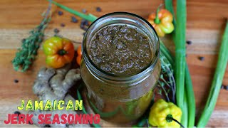 How To Make Authentic Jamaican Jerk Seasoning Jerk Seasoning Recipe Jerk Marinade JUENFO Kitchen [upl. by Miah655]