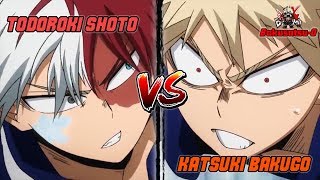 Todoroki Shoto VS Katsuki Bakugo  Final Fight UA Sports Festival  Boku no Hero Academia Season 2 [upl. by Trbor]