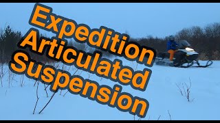 Ski Doo Expedition 600 EFI Articulated Rear Suspension [upl. by Mckenna]