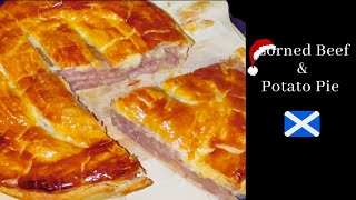 Corned Beef amp Potato Pie  Easy family dinner recipe [upl. by Ydda]