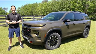 Is the 2024 Chevrolet Traverse Z71 a better SUV than a Honda Pilot Trailsport [upl. by Marshall]