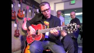 Paul Pigat Meets Gretsch Bigsby Rancher at NAMM 2014 [upl. by Chariot]