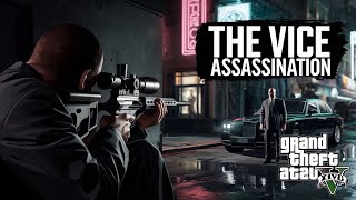 Stealth and Precision The Vice Assassination Mission  GTA V [upl. by Brocklin]