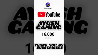 16k subscribers completed thanks wellcome my channel [upl. by Tiras]