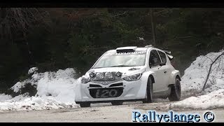 Test  Essais Rallye Monte Carlo 2014  Thierry Neuville  Hyundai i20 WRC HD  Pure sound [upl. by Rogozen]