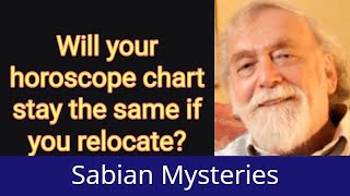 Will your horoscope chart stay the same if you relocate [upl. by Windy]