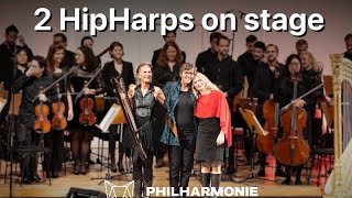 2 HipHarps on Stage · Deborah HensonConant amp Evelyn Huber · Philharmonie Salzburg · Elisabeth Fuchs [upl. by Pardner]