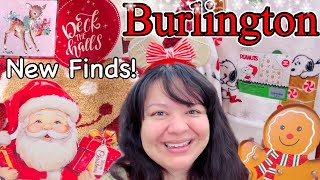 ALL NEW CHRISTMAS FINDS  BURLINGTON MORE GINGY😍 [upl. by Ylim]