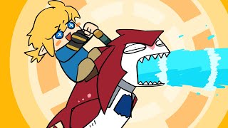 Lets Ride Prince Sidon  The Legend of Zelda  TOTK animation ep08 [upl. by Aleyak]