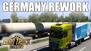 GERMANY REWORK  151 Update  Rostock to Magdeburg  ETS2 Career  107 [upl. by Ajam]