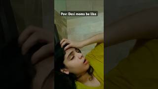 Desi moms be like comedy desimoms tehzeebfatima foryou ytshorts [upl. by Nnylarat]