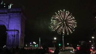 New York Fireworks 2017  Prospect Park New Years Eve Fireworks [upl. by Anhcar]