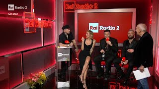 Intervista ai The Kolors 2ª serata  Radio2 a Sanremo [upl. by Norda912]