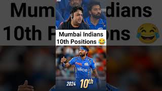 Mumbai Indians 10th position 😂 cricket ipl2024 mivslsg [upl. by Elkraps]