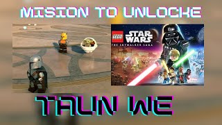 Lego star wars Skywalker saga unlocking Taun We [upl. by Meean]