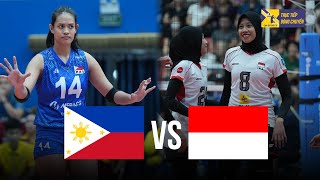 Đẳng cấp ngôi sao Megawati liên tục lên tiếng đánh bại đối thủ  Indonesia vs Philippines [upl. by Allard]