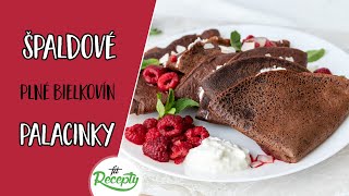 Palacinky recept vo fit verzii plné bielkovín ❤️🍫🥥 [upl. by Walliw]