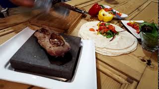 Steak Stone Style Mediterranean Lamb Wrap By Black Rock Grill [upl. by Aninaj879]