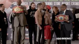 HBO Boxing News Lemieux vs Stevens WeighIn Recap HBO Boxing [upl. by Petunia]