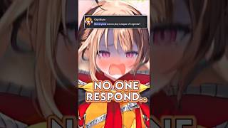 Gigi pinged everyone to play League Of Legends but no one respond hololive vtuber [upl. by Michey]