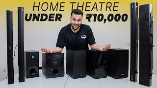 I Bought THE BEST 5 HOME THEATRES under ₹10000  WORST to BEST [upl. by Spragens356]